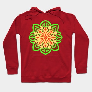 mandala Clamber drawing Hoodie